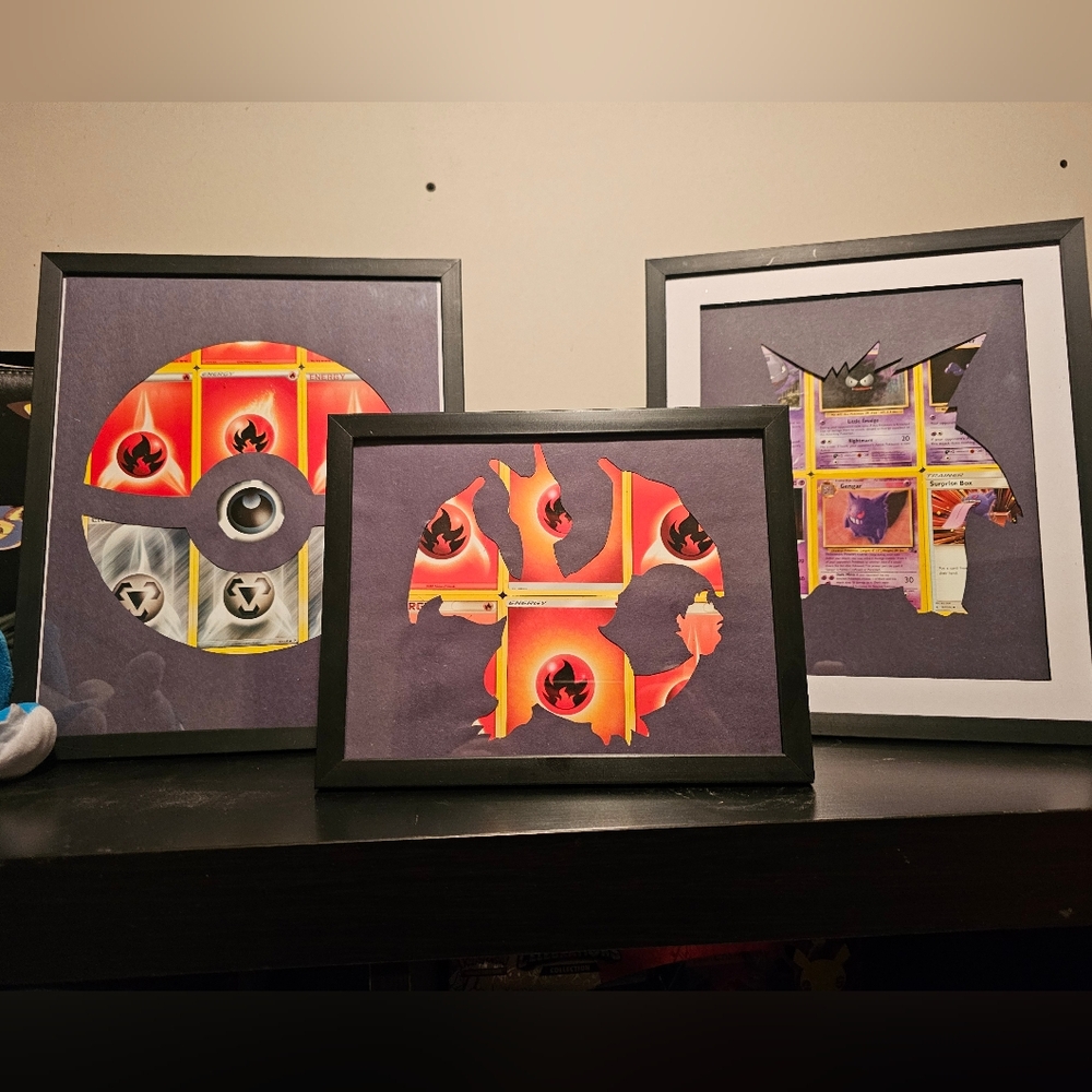 Handmade pokemon art decor